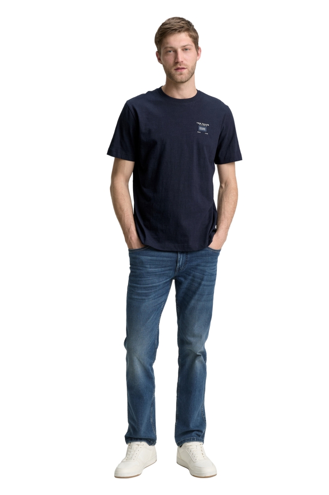 BASIC T SHIRT IN GEMELEERDE LOOK 1046757XX10 10668